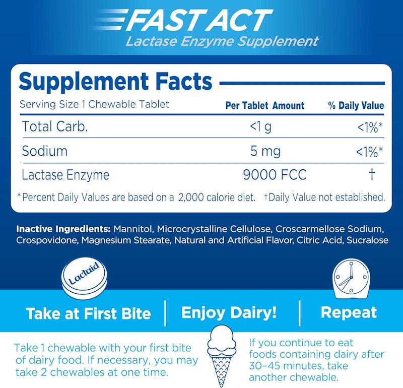 Lactaid Fast Chewable 4