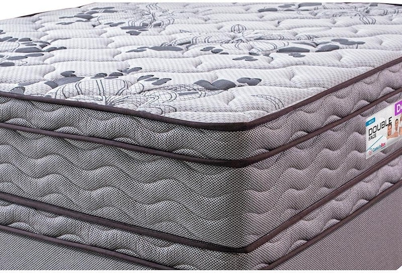 Cama Box King Colchão OrtoFirm + Box Double Face Espuma D45 Cinza 4