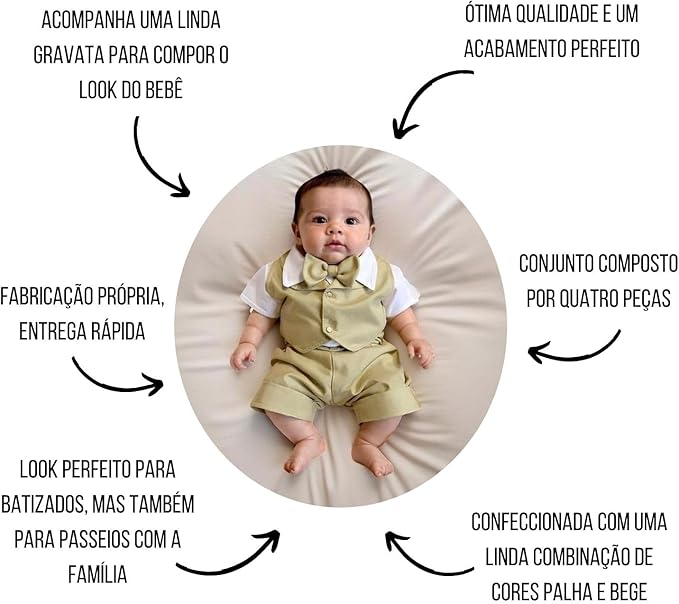 Conjunto Batizado Samuel 3