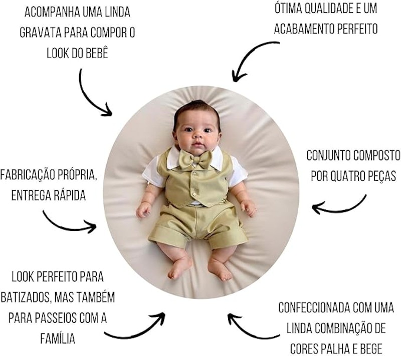 Conjunto Batizado Samuel 3