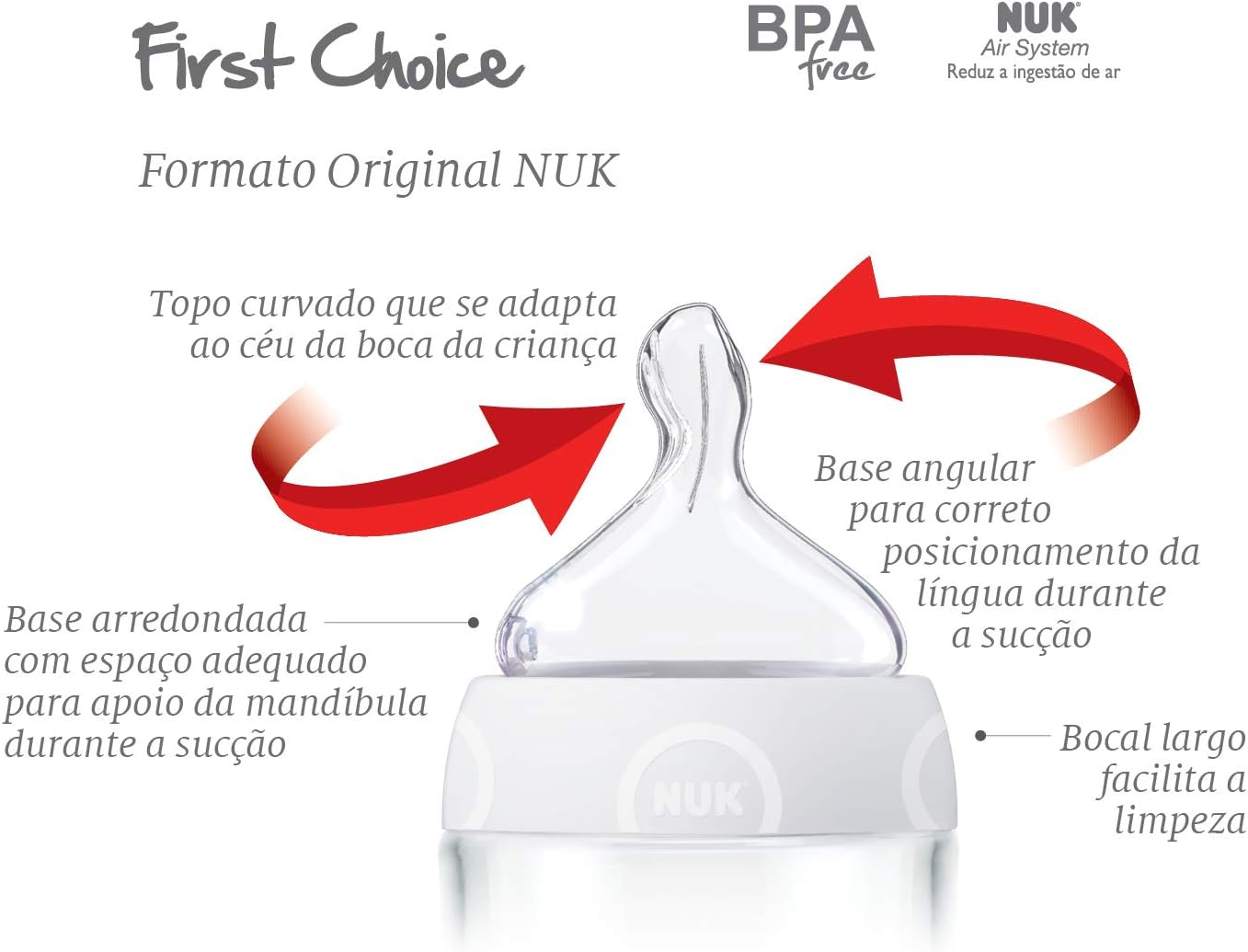Mamadeira Anticólica My 1st First Choice 3