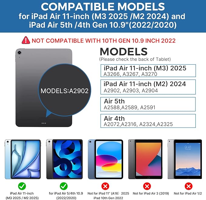Capa Touch iPad Air 5ª Geração com Teclado 2