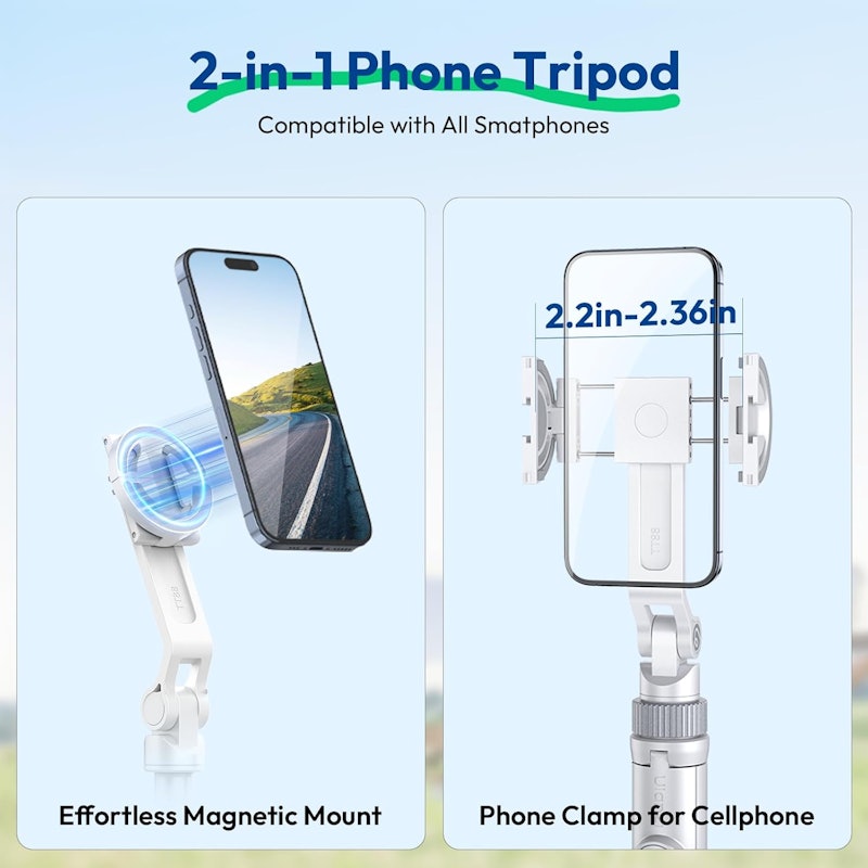 Pau de Selfie com Modo 4 em 1 MagSafe Ulanzi 2