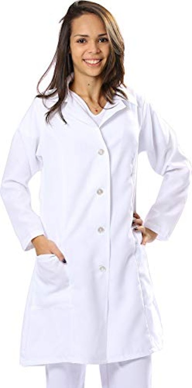 Jaleco Feminino Acinturado Oxford 1