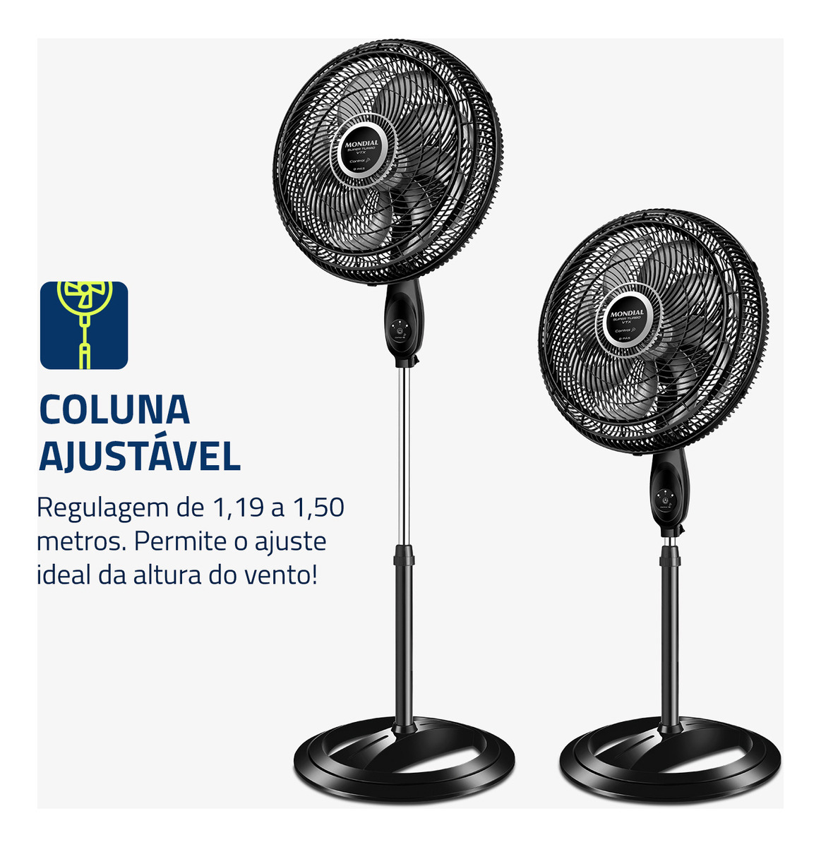 Ventilador de Coluna Turbo Tech 4