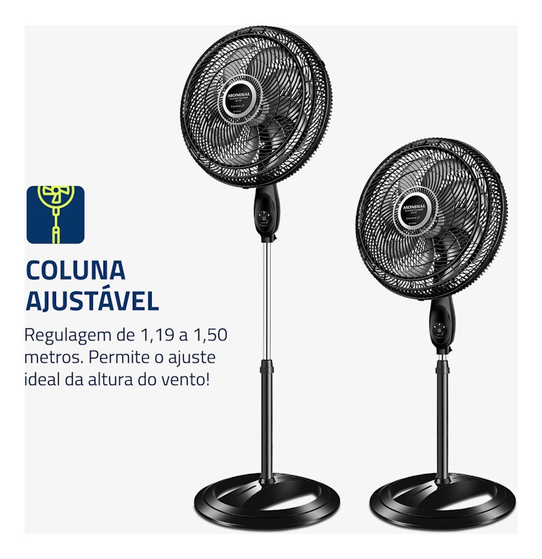 Ventilador de Coluna Turbo Tech 4