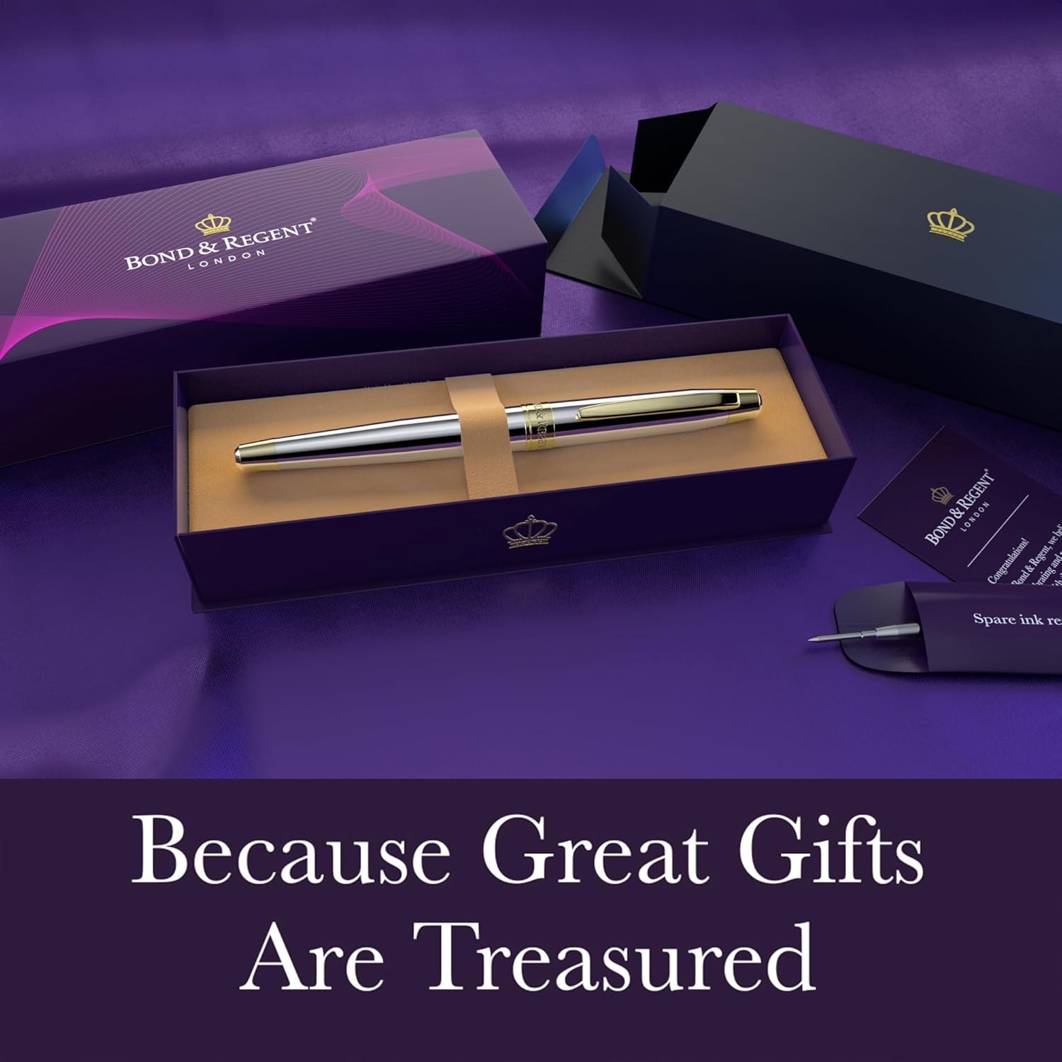 Caneta Rollerball Bond & Regent 3