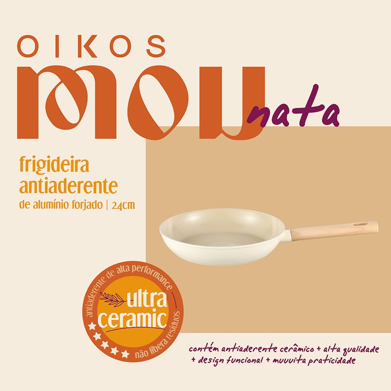 Frigideira Antiaderente Cerâmico Mou Nata 3