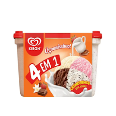 Sorvete 4 em 1 Cremosissimo