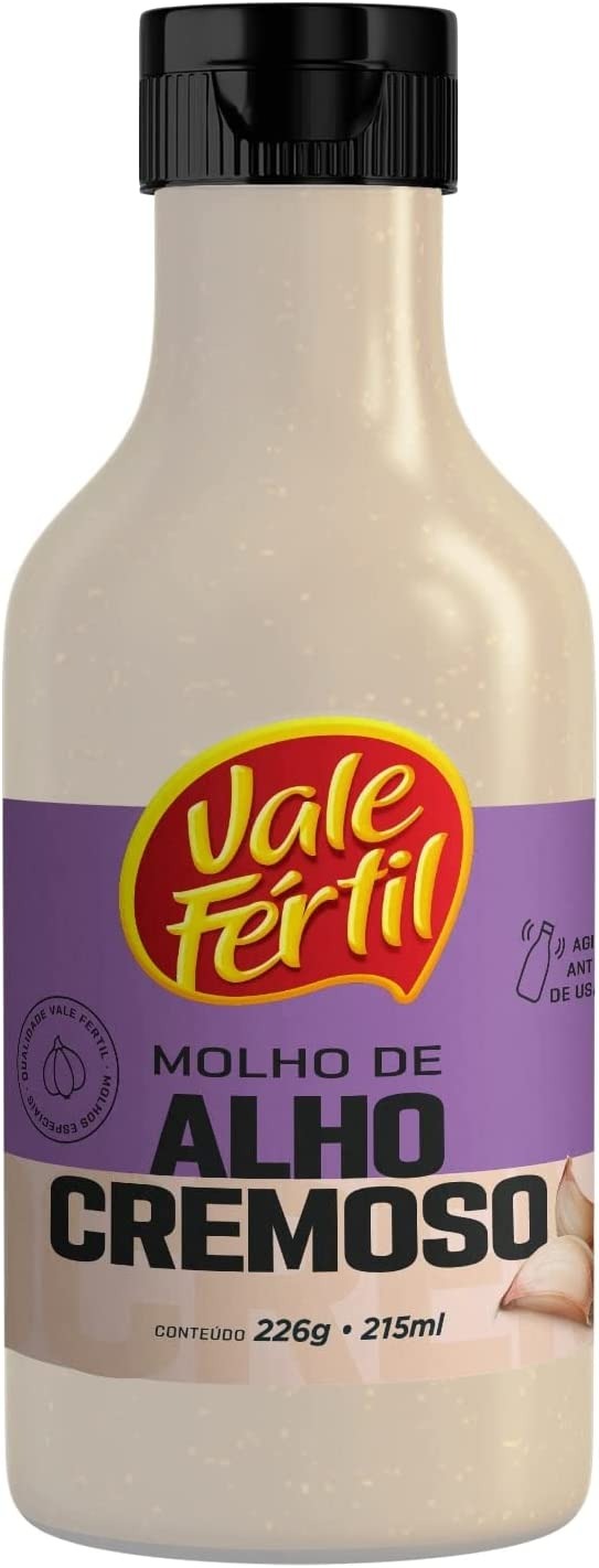 Molho Cremoso de Alho 1