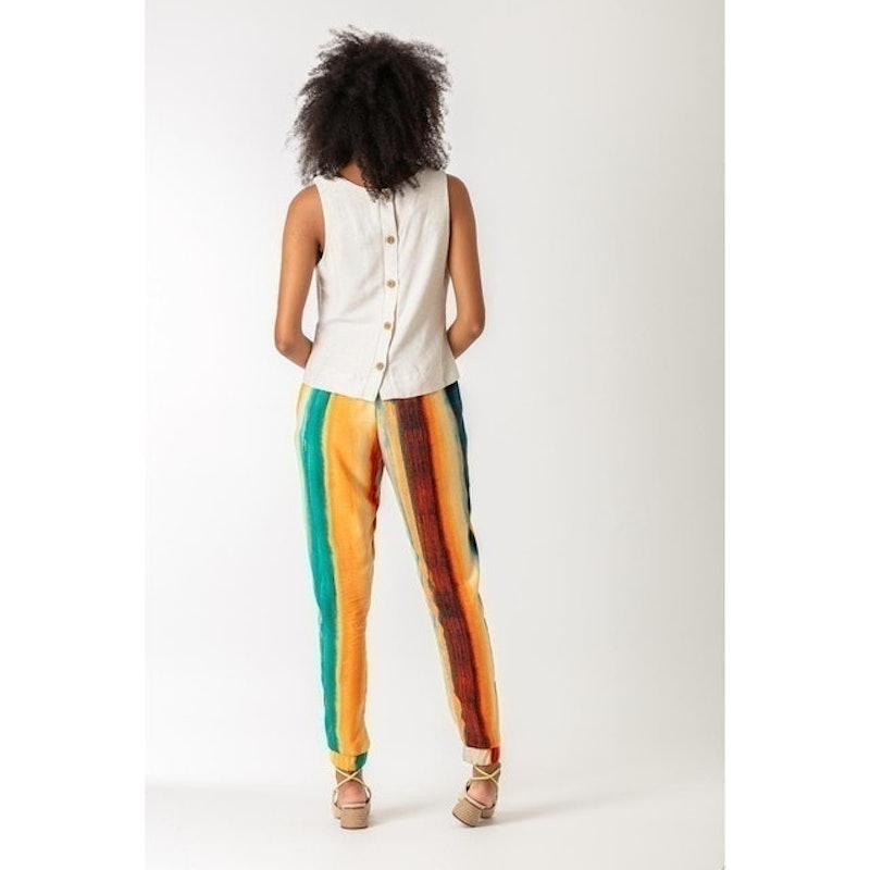 Calça Jogger Feminina Linho Clara Arruda 2