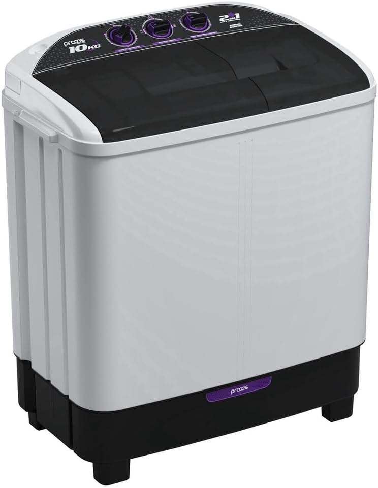 Lavadora e Centrífuga Praxis Twin Tub 1