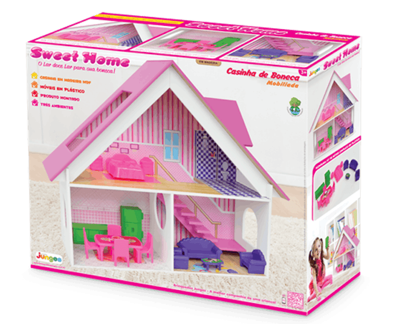 Casinha de Boneca Sweet Home 3