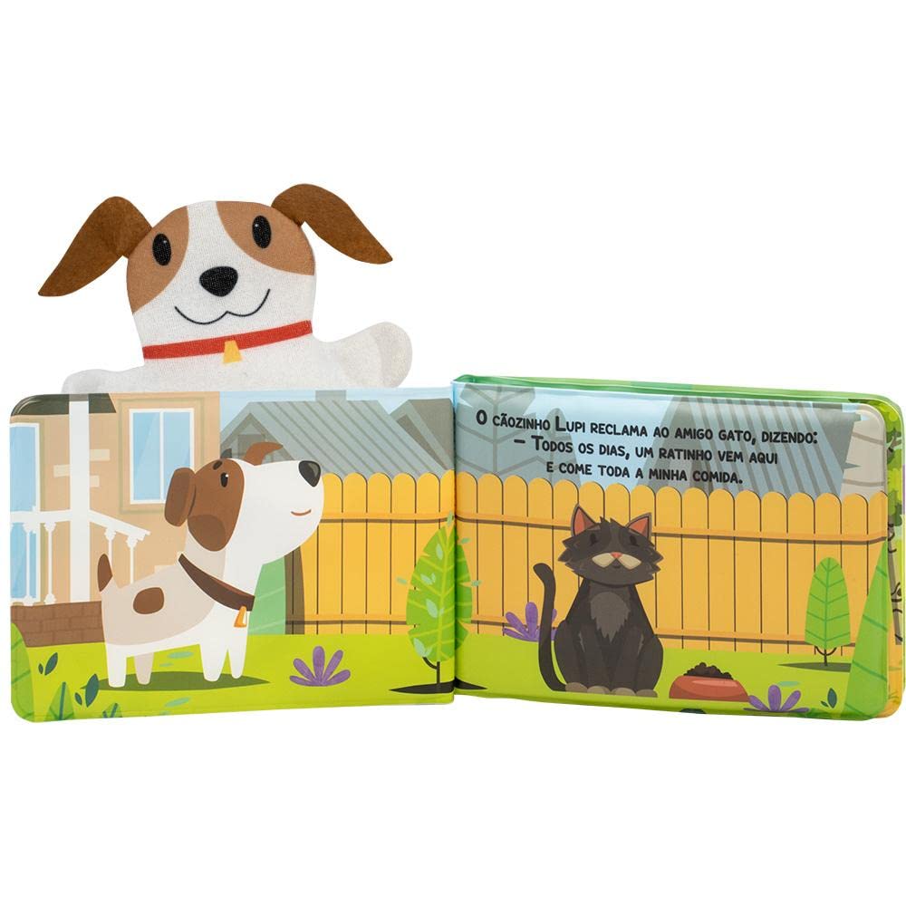 Livrinho Fantoche de Banho: Lupi, o Cãozinho 3