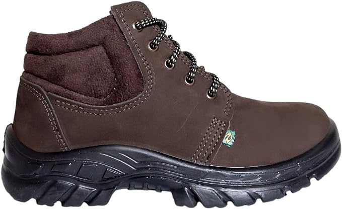 Bota Adventure de Segurança Unisex em Couro com C.A 2