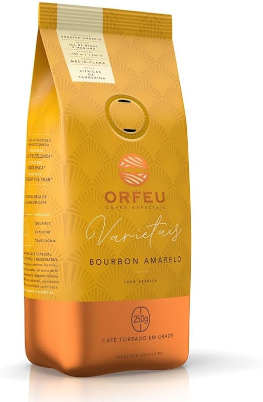 Café Orfeu em Grãos Bourbon Amarelo 250 g 1