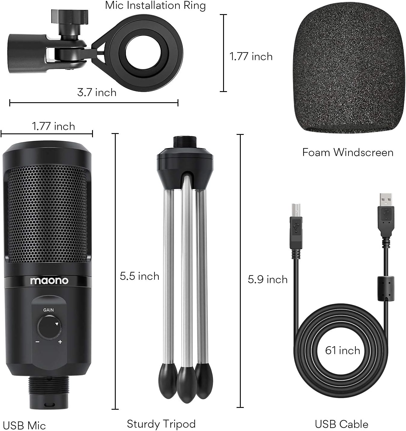 MAONO PM461 Series Condenser 6