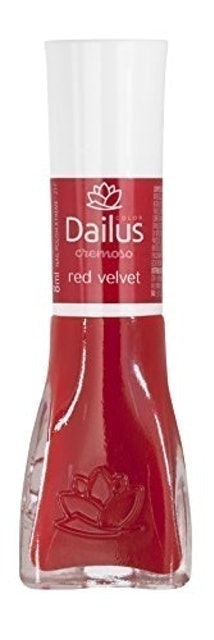 Esmalte Vermelho Red Velvet Dailus Cremoso 1