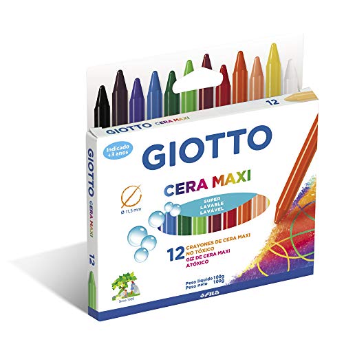Giz Cera Maxi Estojo 12 Cores 2