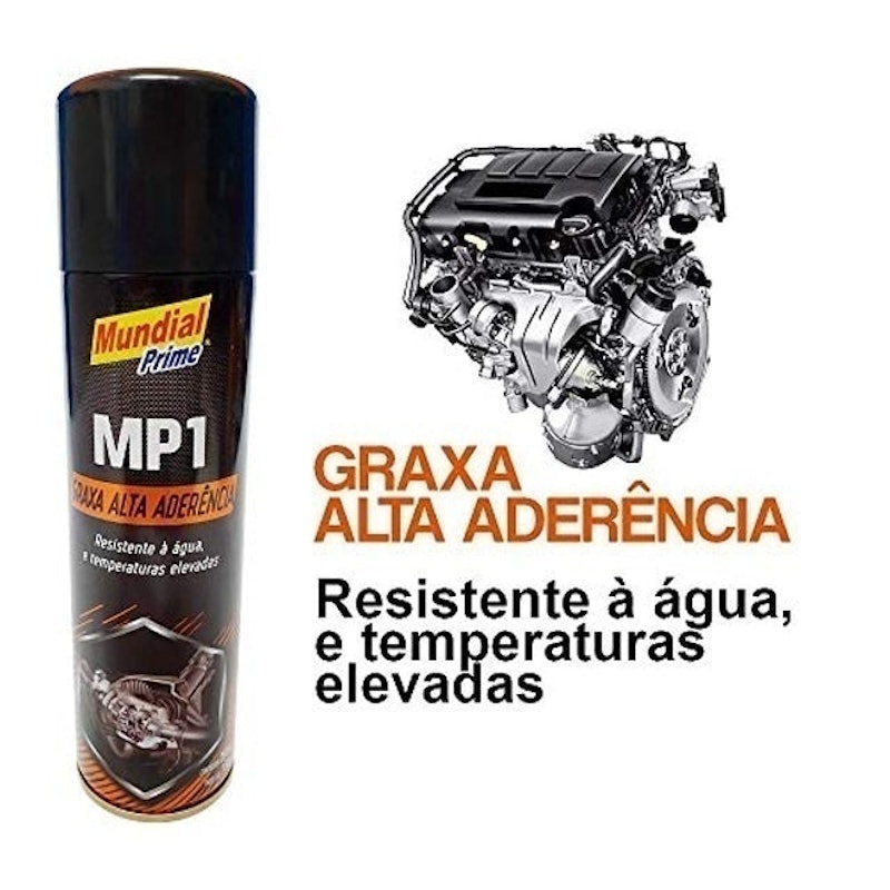 Graxa Spray Alta Aderência 3