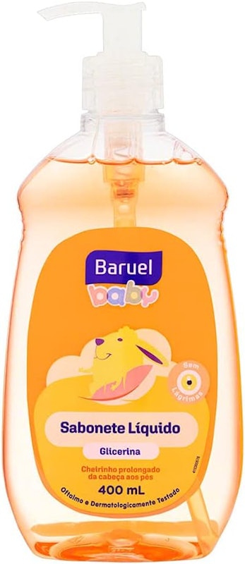 Sabonete Infantil Líquido Glicerina 400ml – Baruel Baby 1