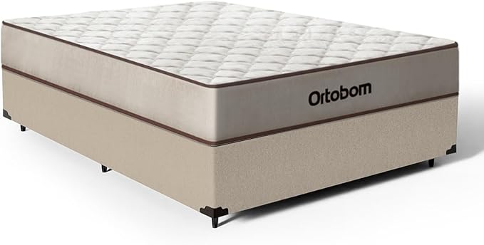 Cama Box com Colchão de Espuma D60 Ortobom Double Face Force Dream 1