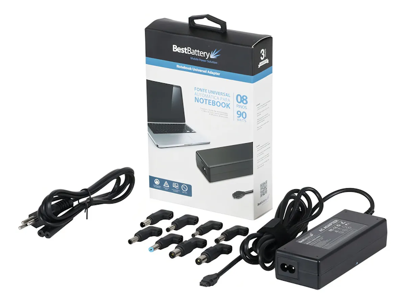 Fonte Universal para Notebook 90 W BestBattery 1