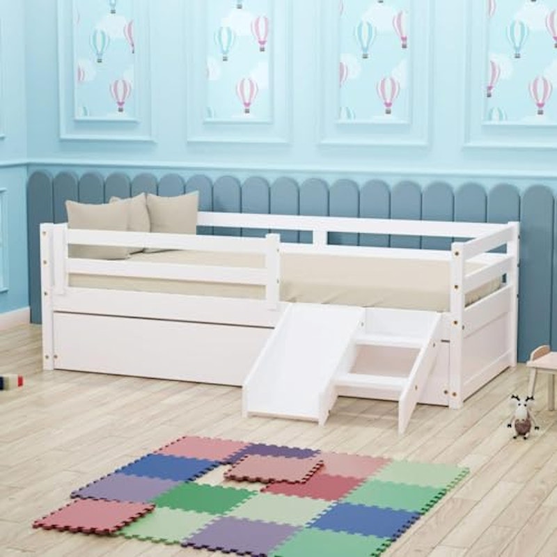 Bicama Infantil Dreams e Mini Escada/Escorregador Branco 2