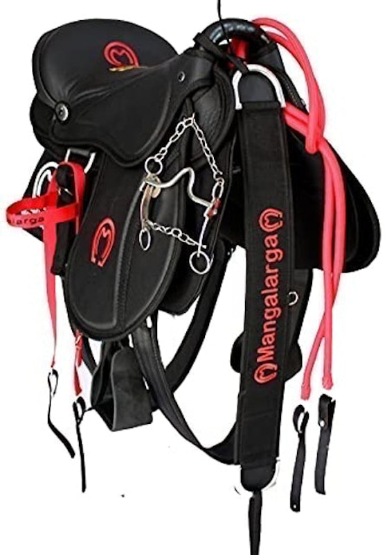Sela para Cavalo Australiana Selaria Cavalo no Brete Mangalarga 3