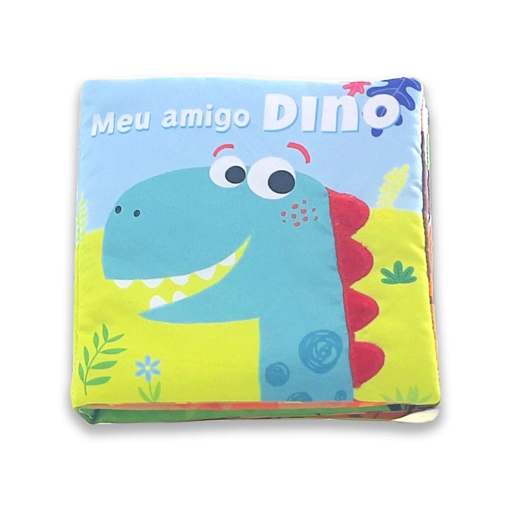 Livrinho de Pano Meu Amigo Dino 3