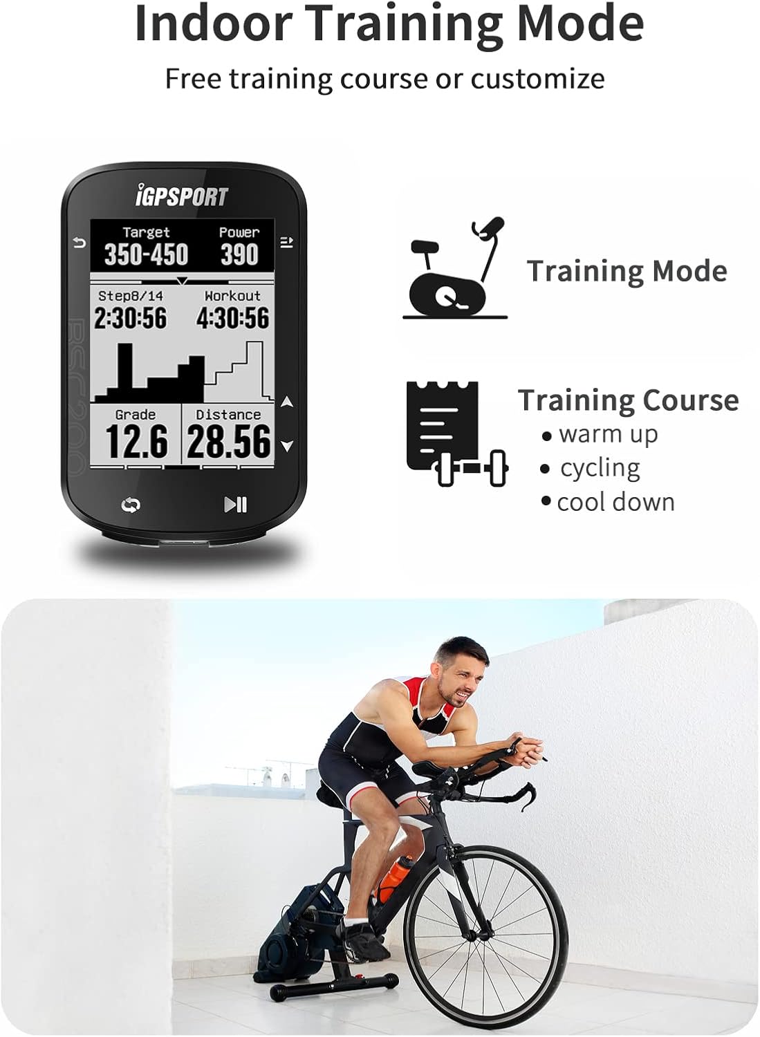 Ciclocomputador com GPS Inteligente iGPSPORT 5