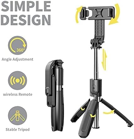 Bastão Tripé para Celular 360º Dobrável 5