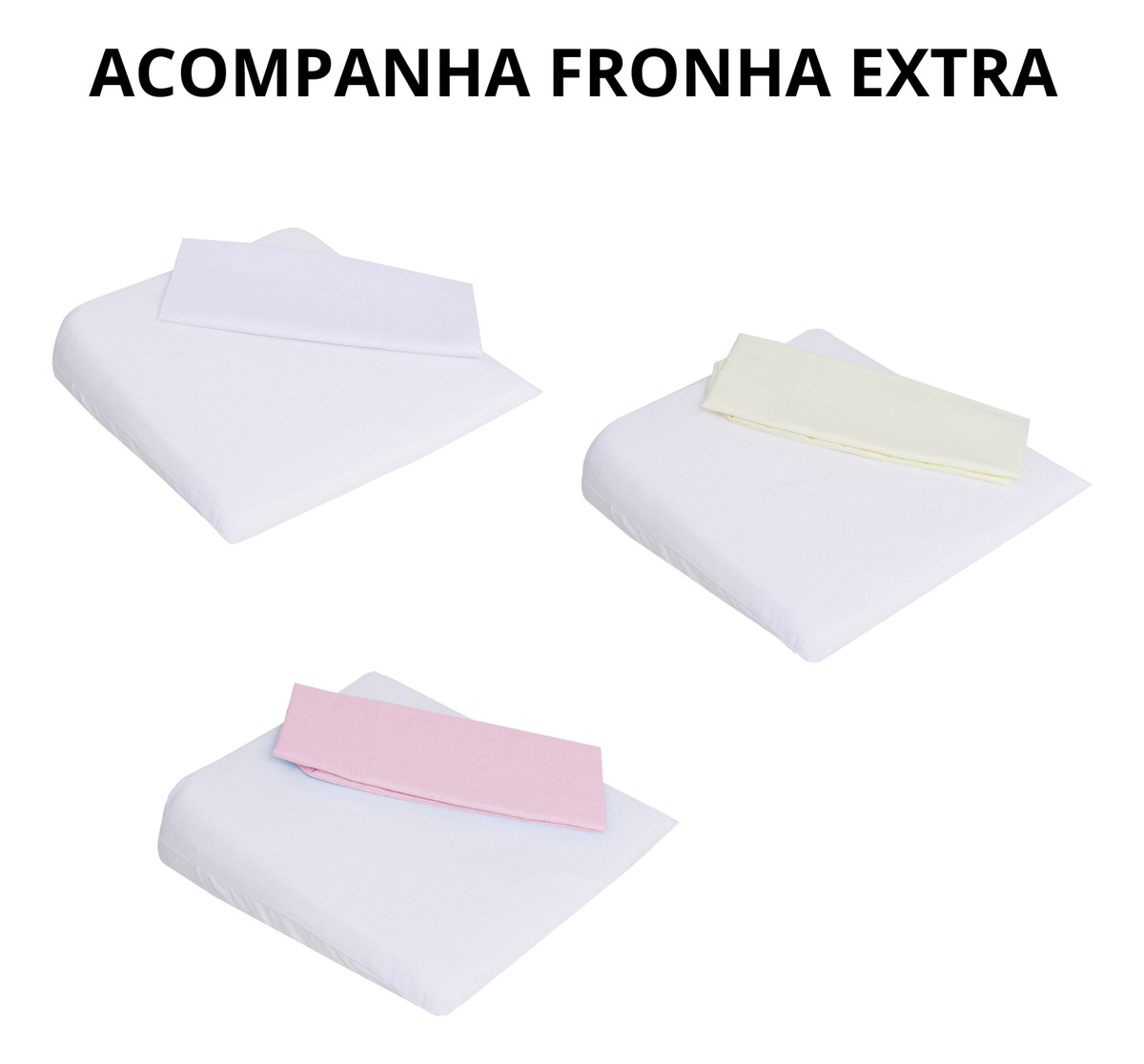 Travesseiro Confort para Carrinho Papi com Fronha Extra 3