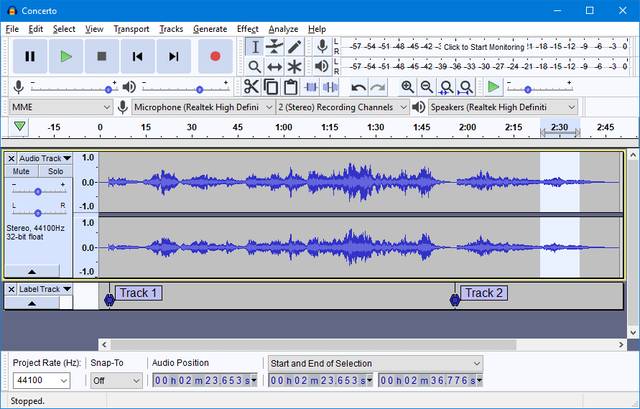 Audacity 2