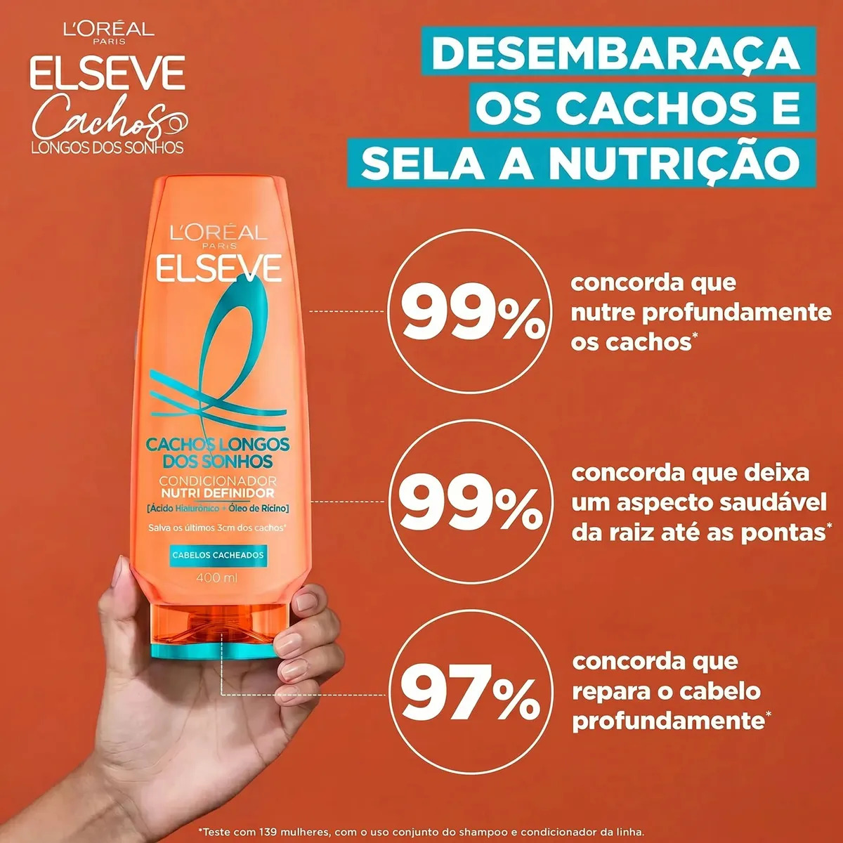 Cachos Longos dos Sonhos Condicionador Selador  2