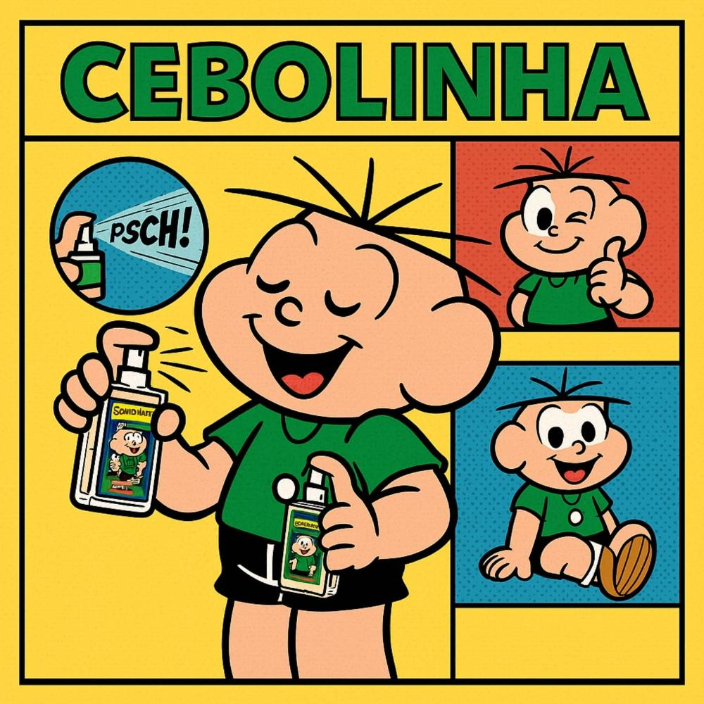 Cebolinha Desodorante Colônia 3