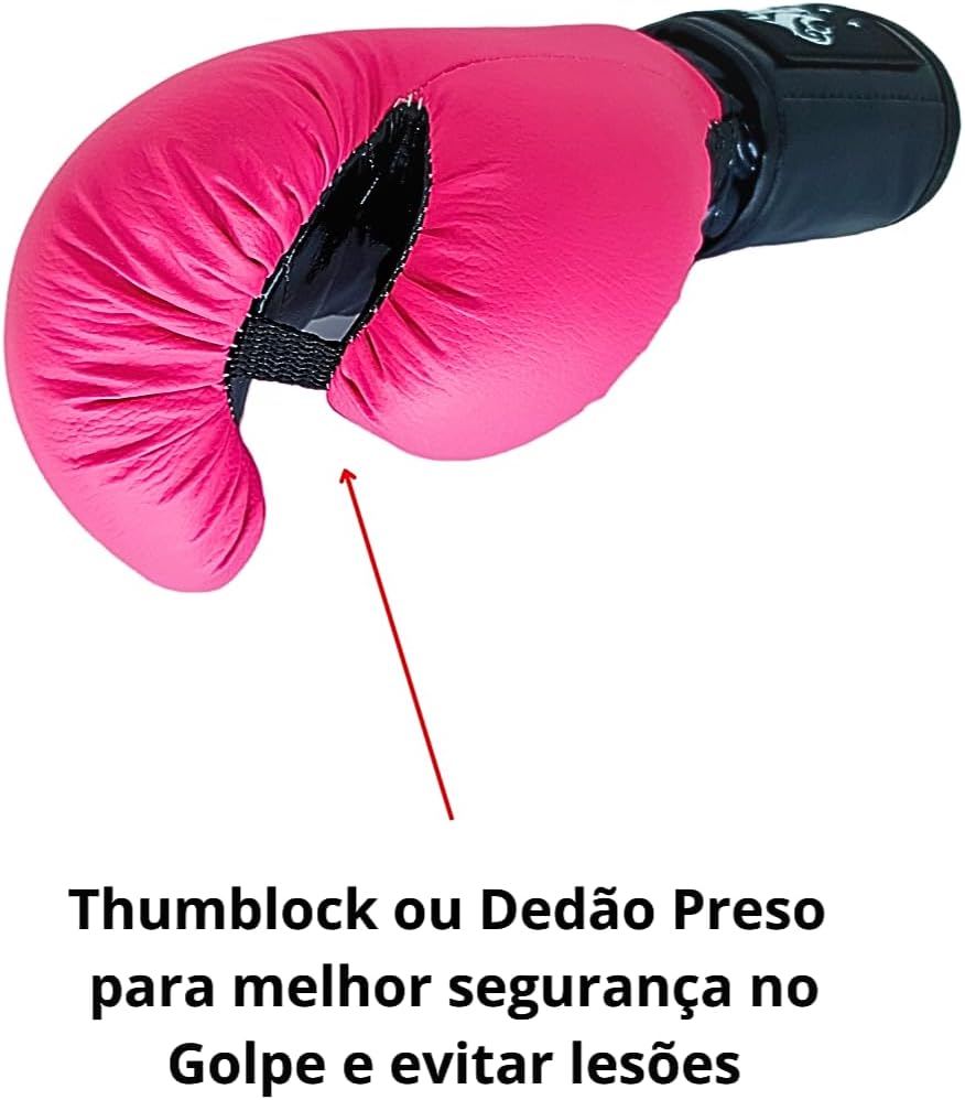 Luva de Boxe e Muay Thai Infantil Spank 6oz 2