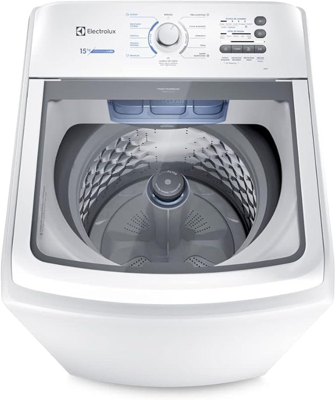 Máquina de Lavar Electrolux 15kg Branca Essential Care 4
