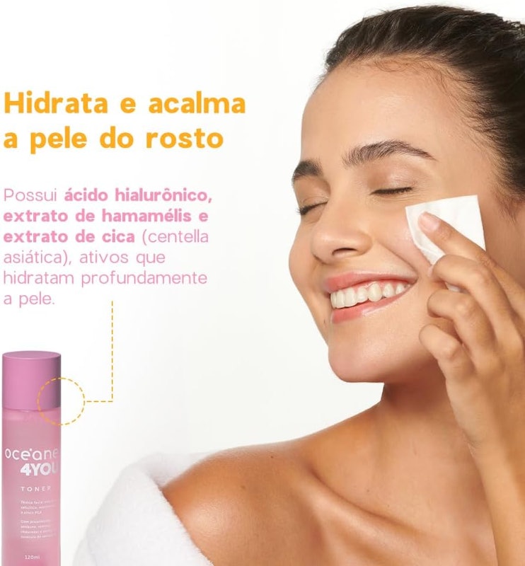 Tônico Facial com Ácido Salicílico Toner - 4you 4