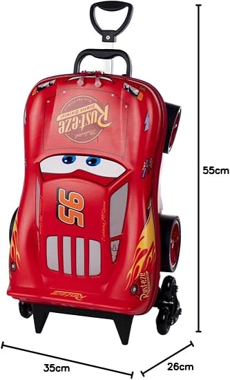 Mala Infantil Cars Mcqueen 5