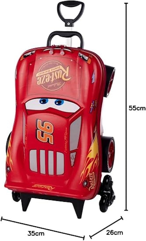 Mala Infantil Cars Mcqueen 5