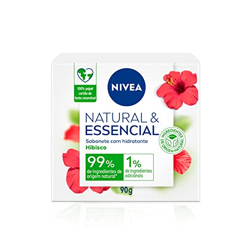 Nivea Sabonete em Barra Natural e Essencial Hibisco 1