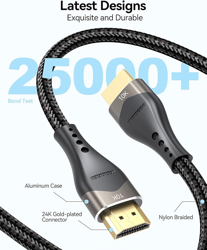 Cabo HDMI 2.1 Diooeer 3