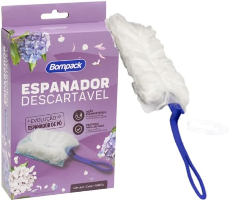 Espanador Ação Eletroestática Descartável 5 Unidades 1