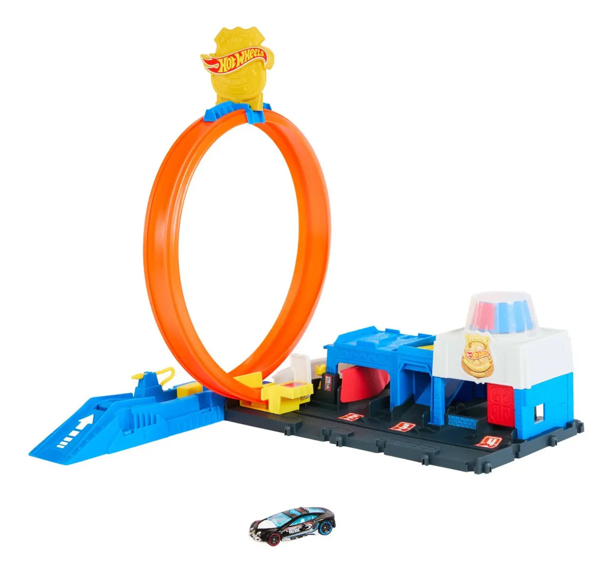 Pista Hot Wheels City Super Delegacia de Polícia 1