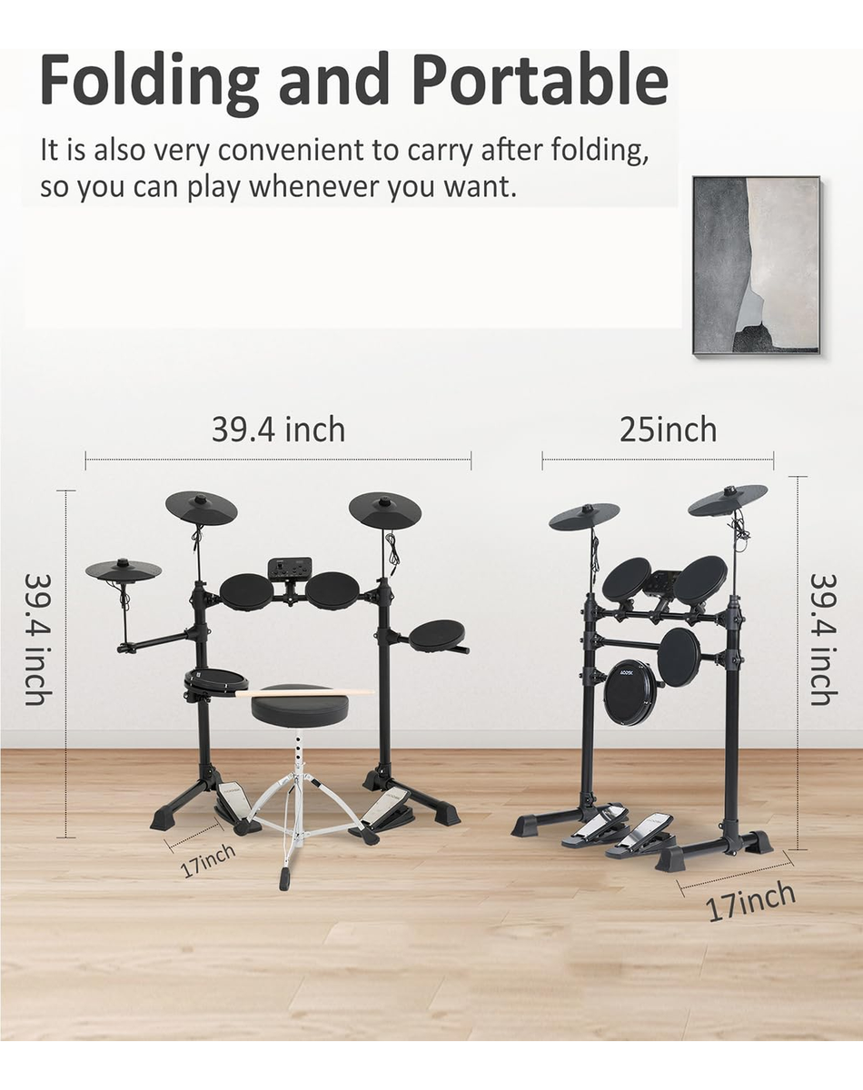 Conjunto de Bateria Eletrônica  5