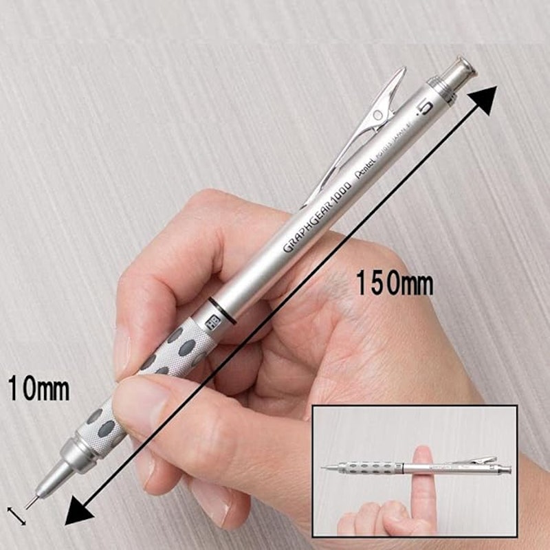 Lapiseira Pentel Graphgear 1000 0,3 mm 5