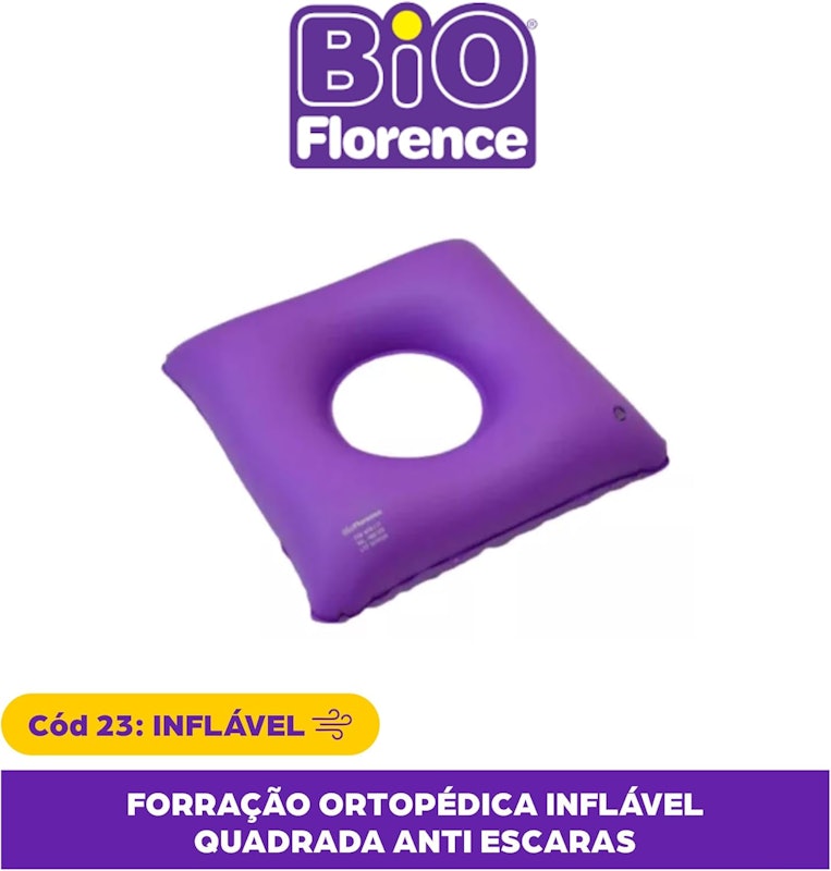 Almofada Casca de Ovo Quadrada com Orifício 2