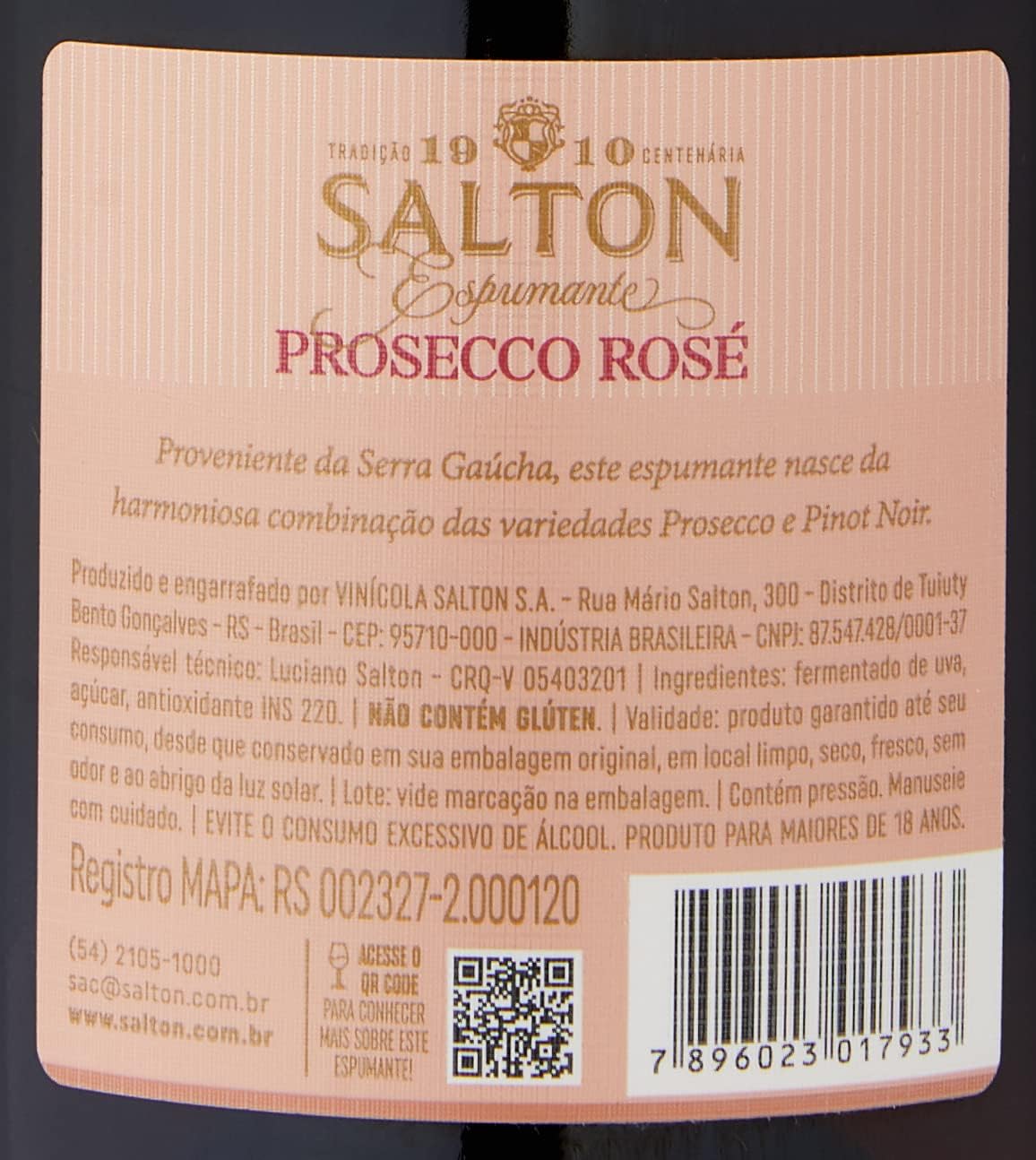 Espumante Salton Prosecco Rosé 3