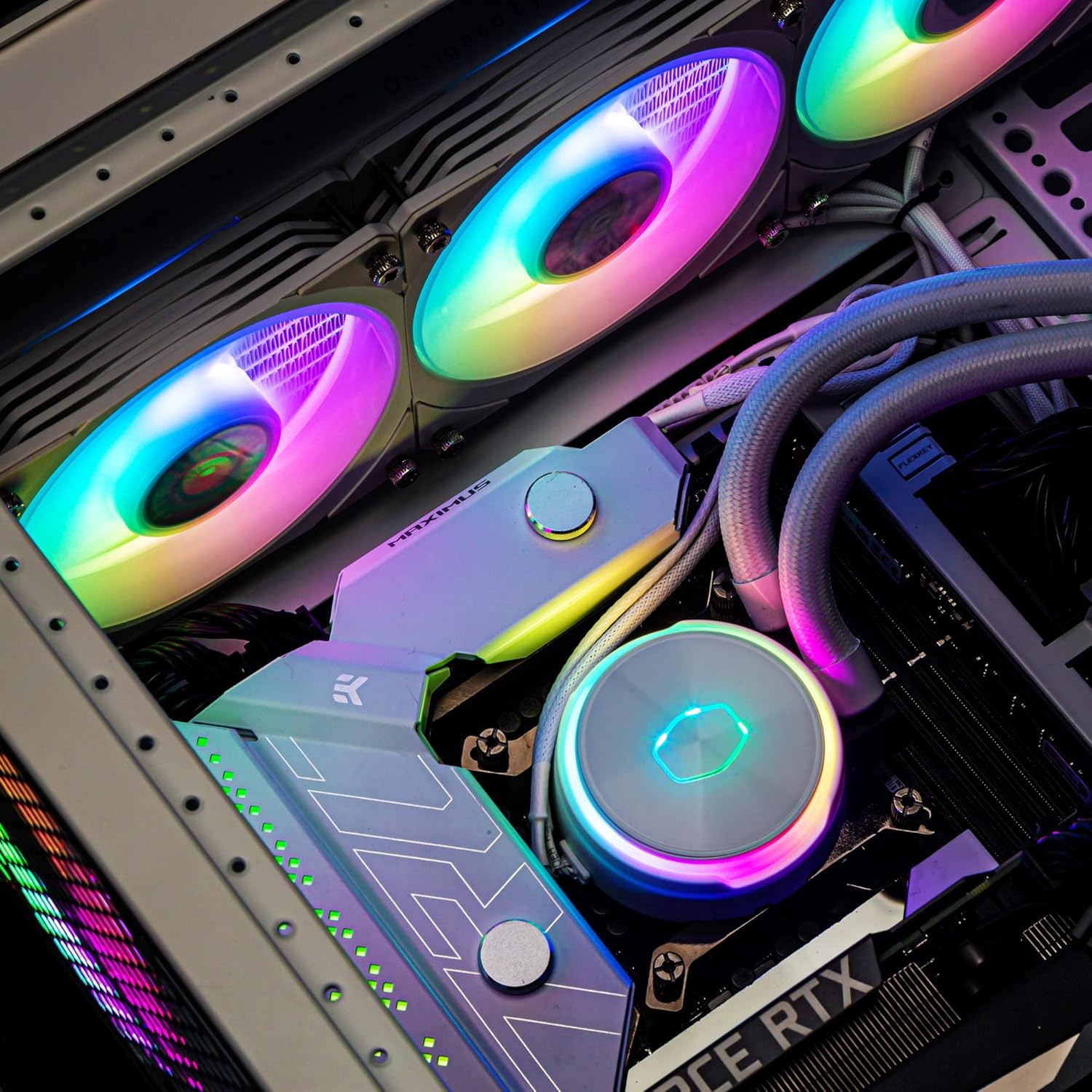 Water Cooler Masterliquid PL360 Flux White Edition 5
